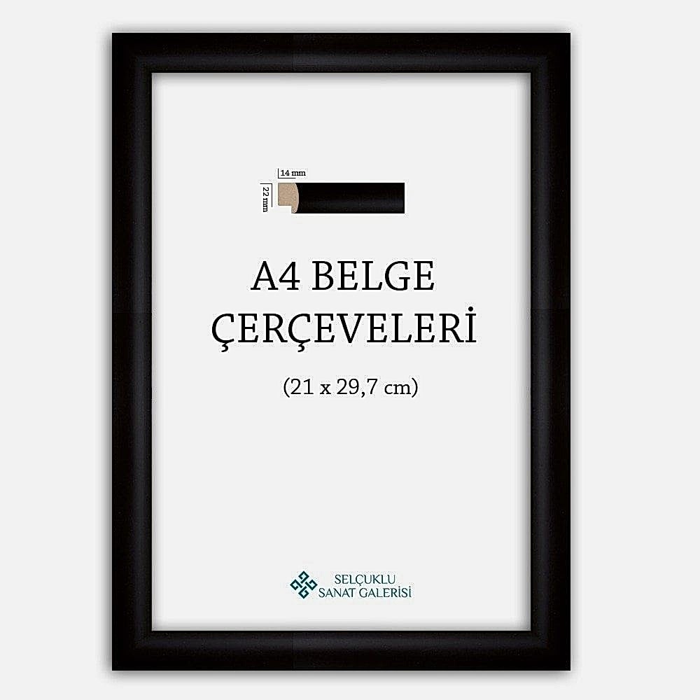 A4 ÇERÇEVE 1. SINIF 22MM (A3, A4, A5 ve 25x35)