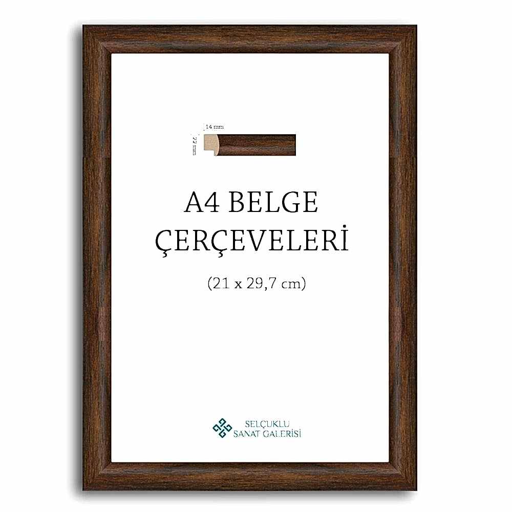 A4 ÇERÇEVE 1. SINIF 22MM (A3, A4, A5 ve 25x35)