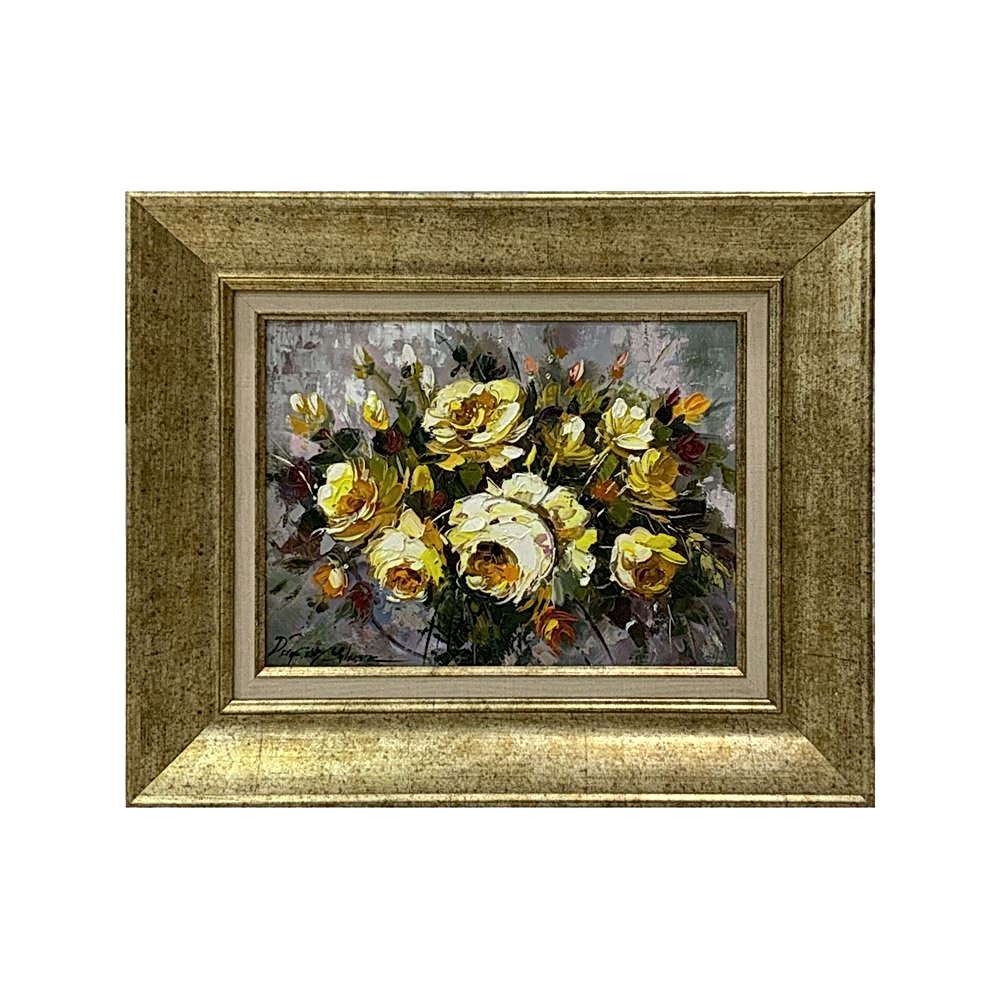 Yağlı Boya Tablo Çiçek 50X60 cm