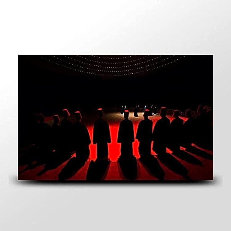 Mevlevi Semazen Temalı Kanvas Tablo