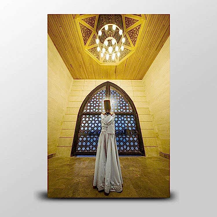 Mevlevi Semazen Temalı Kanvas Tablo