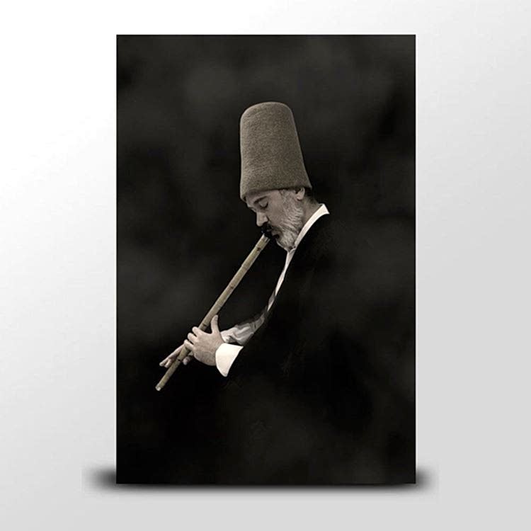 Mevlevi Semazen Temalı Kanvas Tablo