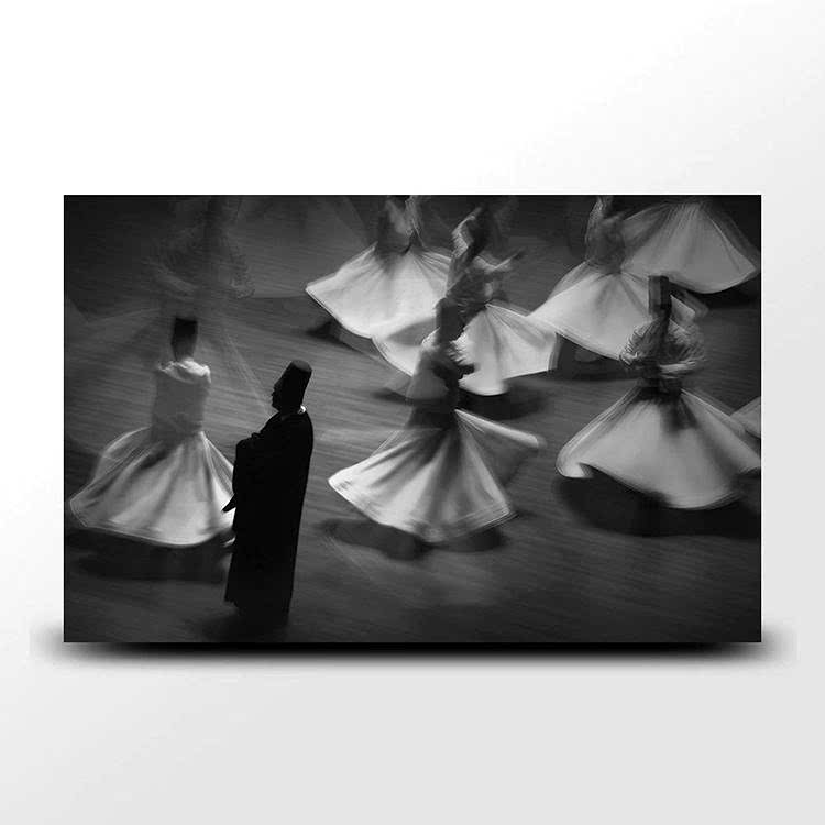 Mevlevi Semazen Temalı Kanvas Tablo