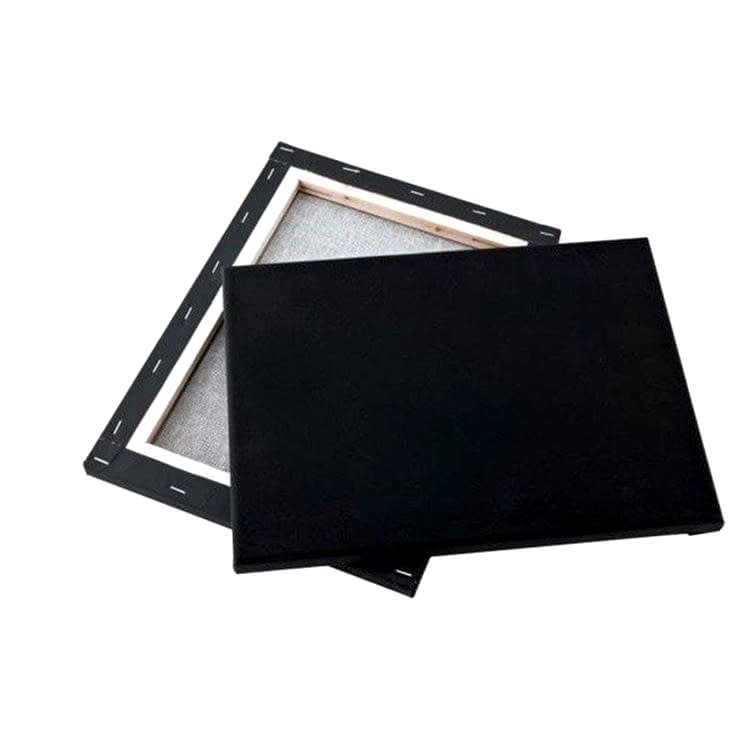 40X60 cm Siyah Resim Tuvali