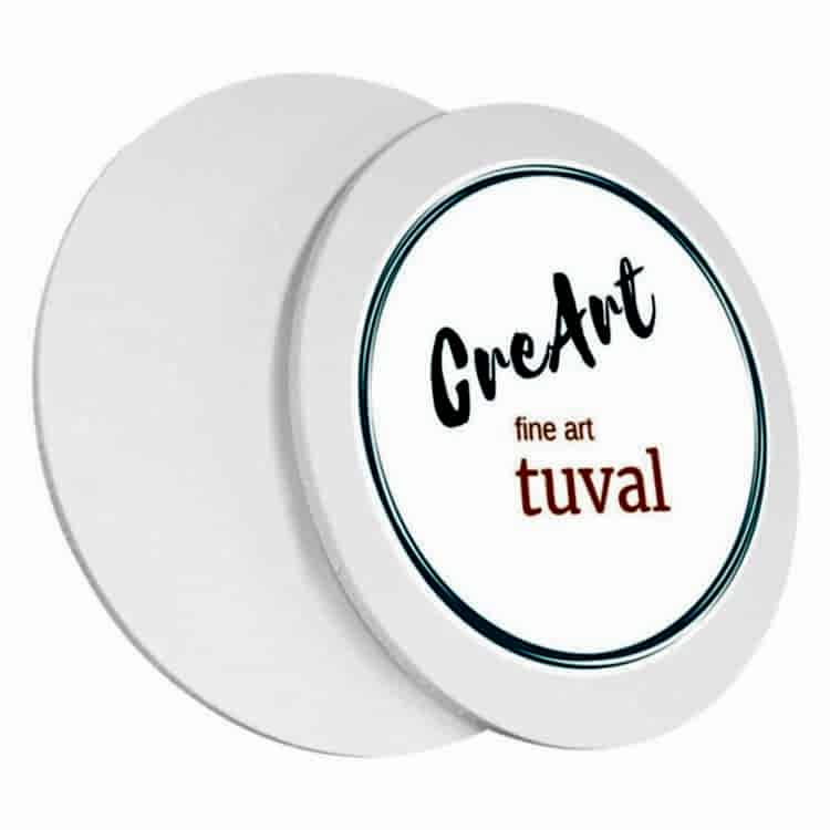 20 Cm Daire Resim Tuval