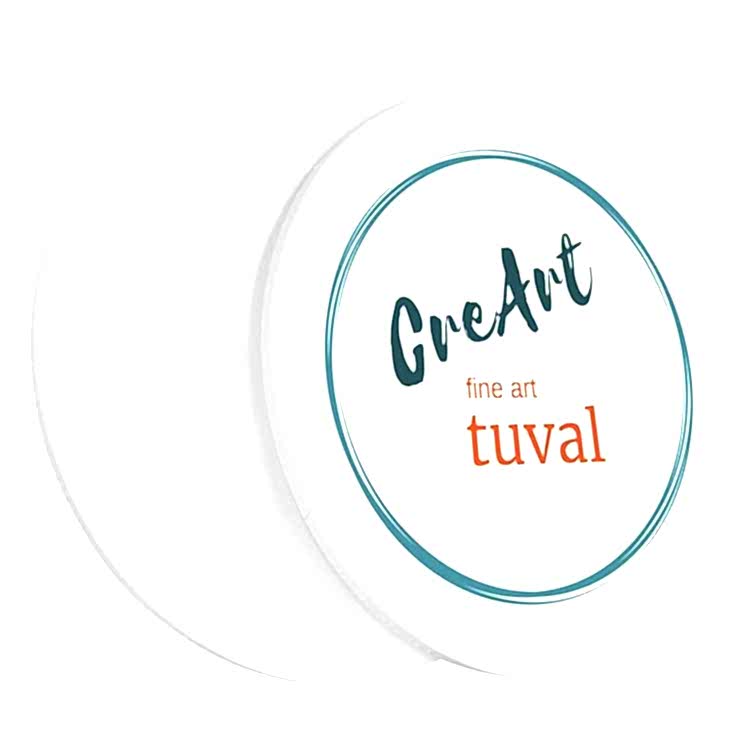 35 Cm Daire Resim Tuvali