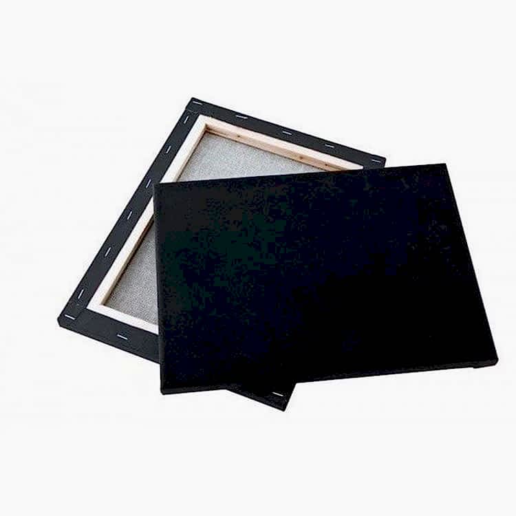 50X70 cm Siyah Resim Tuvali