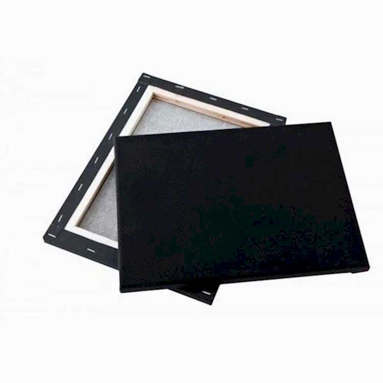 30x40 cm Siyah Resim Tuvali