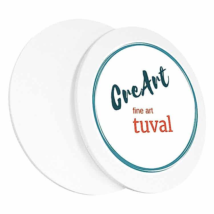 60 Cm Daire Resim Tuvali