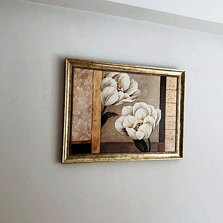 Dekoratif Çiçekler Tablo 60x80 cm