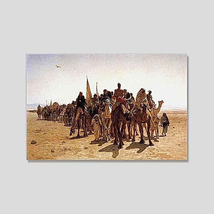 Mekke’ye Giden Hacılar