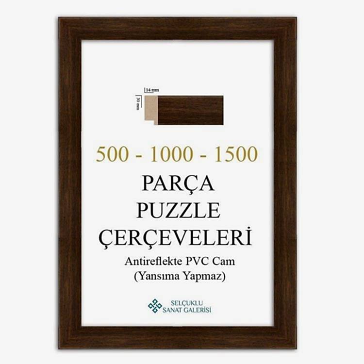 Puzzle Çerçevesi 30 mm 50x70 cm Çerçeve 35x50 cm