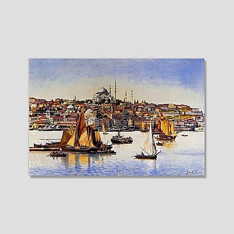 Boğazda Yelkenliler