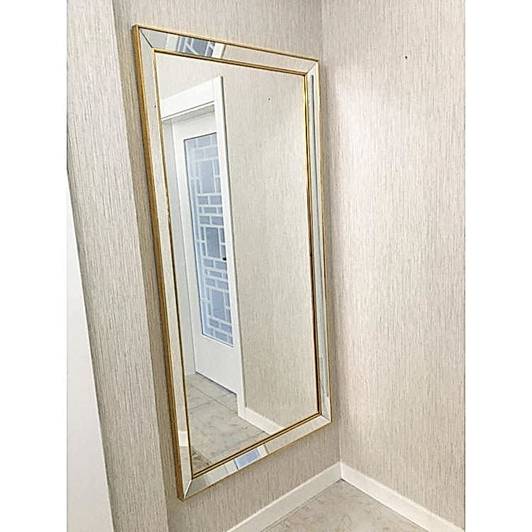 Dekoratif Ayna Çerçeve Boy Aynası 60mm