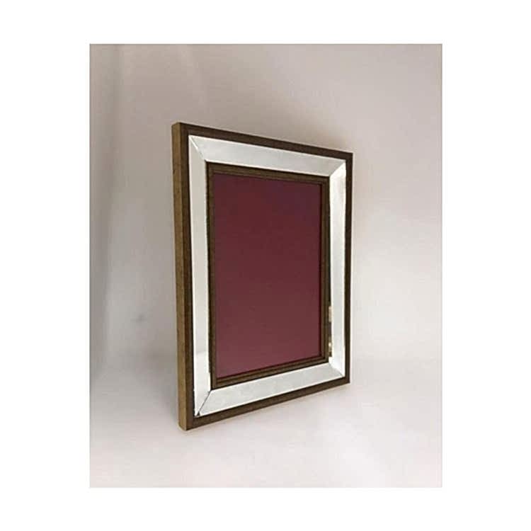 Dekoratif Aynalı Fotoğraf Çerçevesi Ayaklı