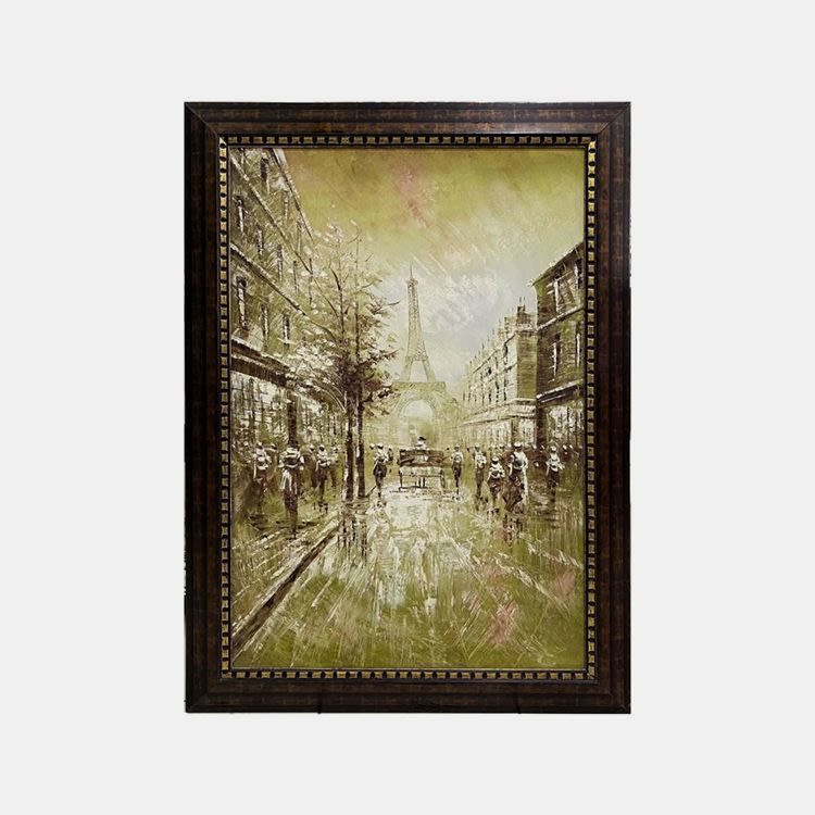 Eyfel Kulesi Yağlıboya Tablo 75x105 cm