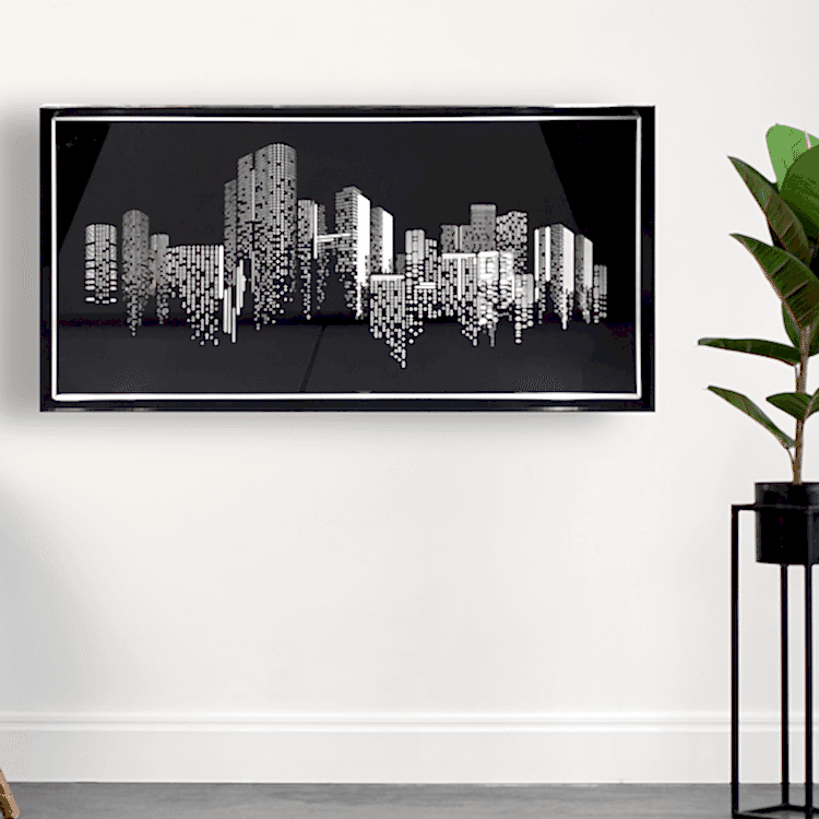 Gökdelenler Cam Tablo