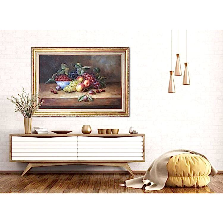 Yağlı Boya Tablo Meyveler 75x107 cm