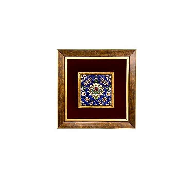 Çini Tablo Motif-1 23x23 cm