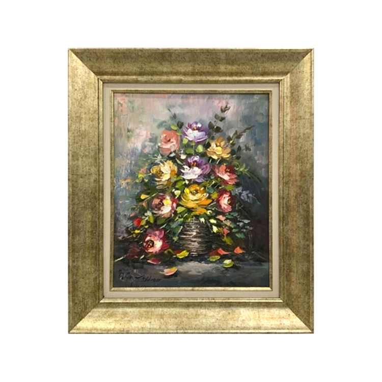 Yağlı Boya Tablo Vazoda Çiçekler 60X70 cm