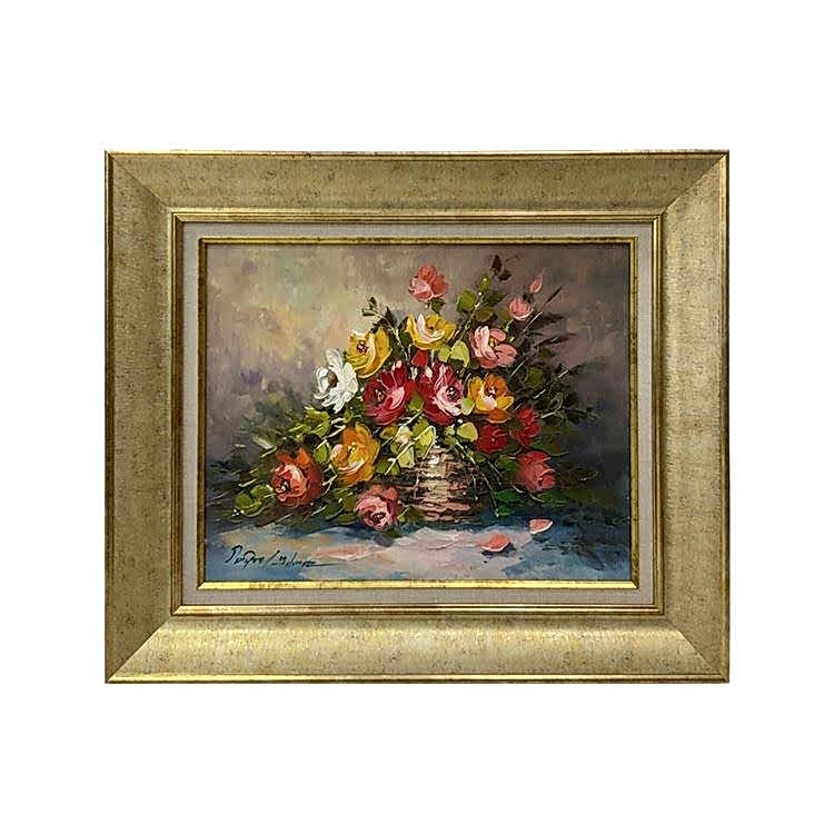 Yağlı Boya Tablo Çiçekler 60X70 cm