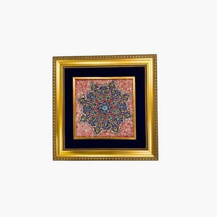 Çini Tablo Motif-10 35x35 cm