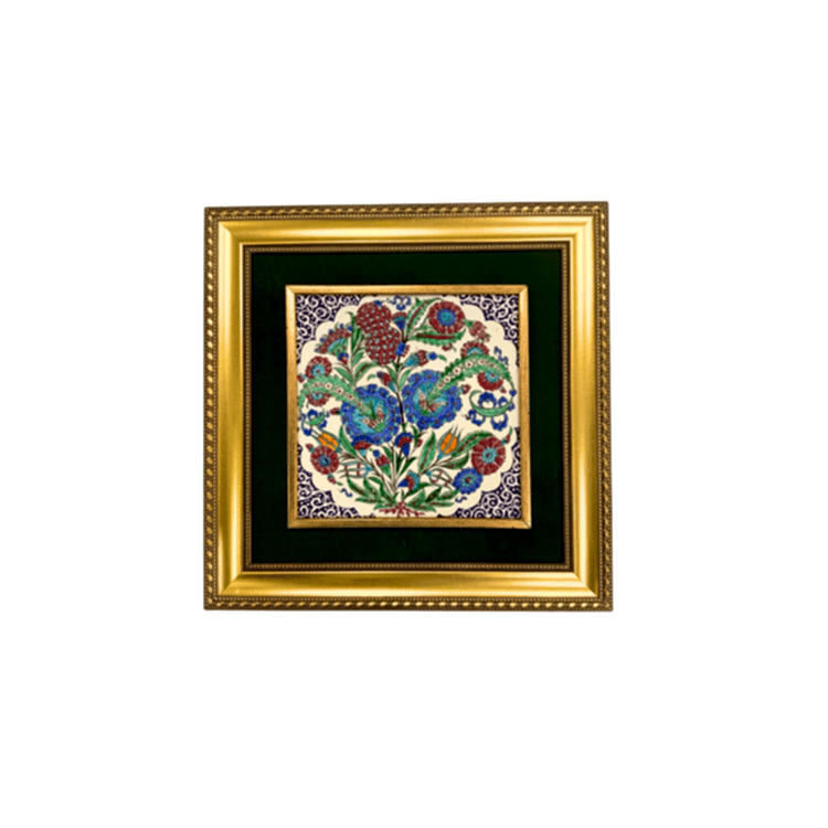 Çini Tablo Motif-9 35x35 cm