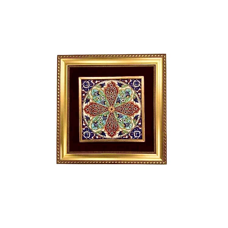 Çini Tablo Motif-11 35x35 cm